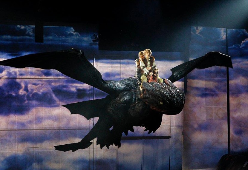 How to Train Your Dragon arena spectacular Stage One