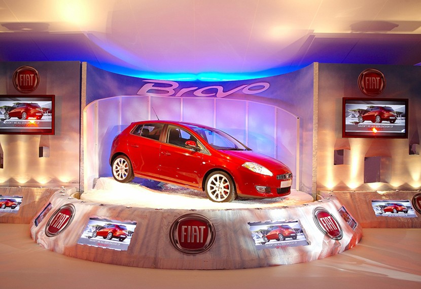 Fiat bravo press and dealer launch Stage One Fiat bravo press and dealer launch Stage One