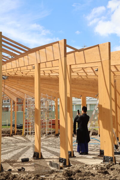 Lina Ghotmeh at the Serpentine Pavilion 2023