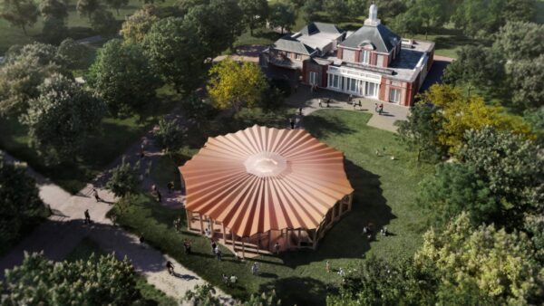 Serpentine Pavilion 2023 designed by Lina Ghotmeh