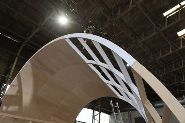 Plywood cladding