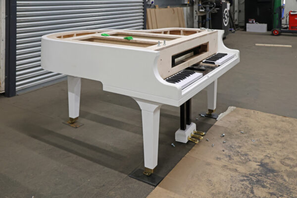 Photo of replica piano during manufacture