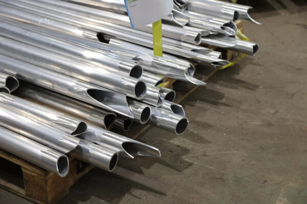 Photo of metal tube components