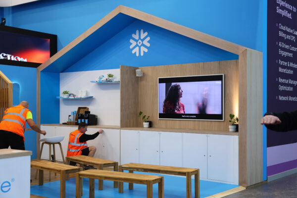 Photo of exhibition stand design