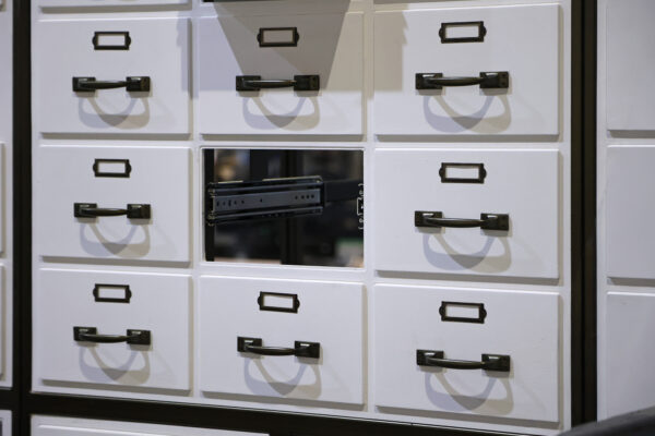 Image of drawer cabinet structure